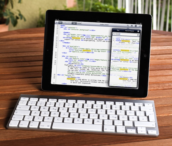 textastic code editor for ipad review