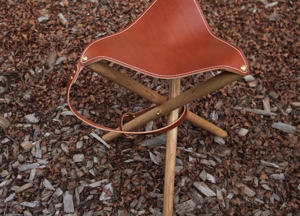 Wood & Faulk's camp stool. ($165)