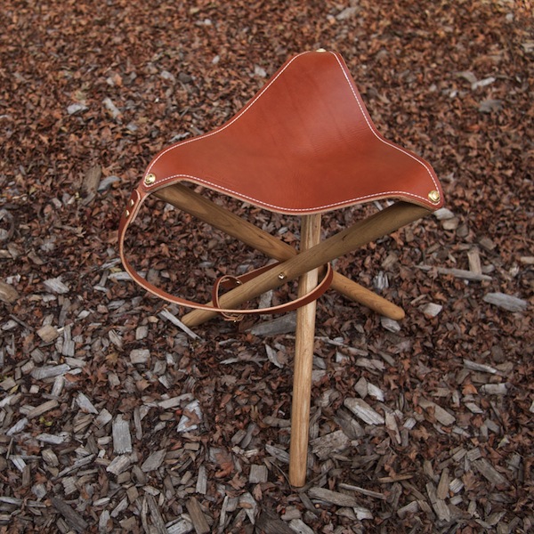 Wood & Faulk's camp stool. ($165)