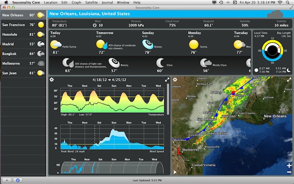 software like seasonality core