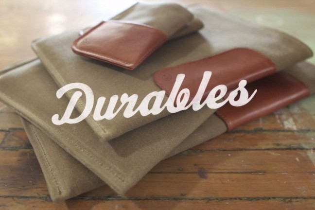 The "Durables" collection from DODOcase. (Prices vary, approx. $50–$80.)