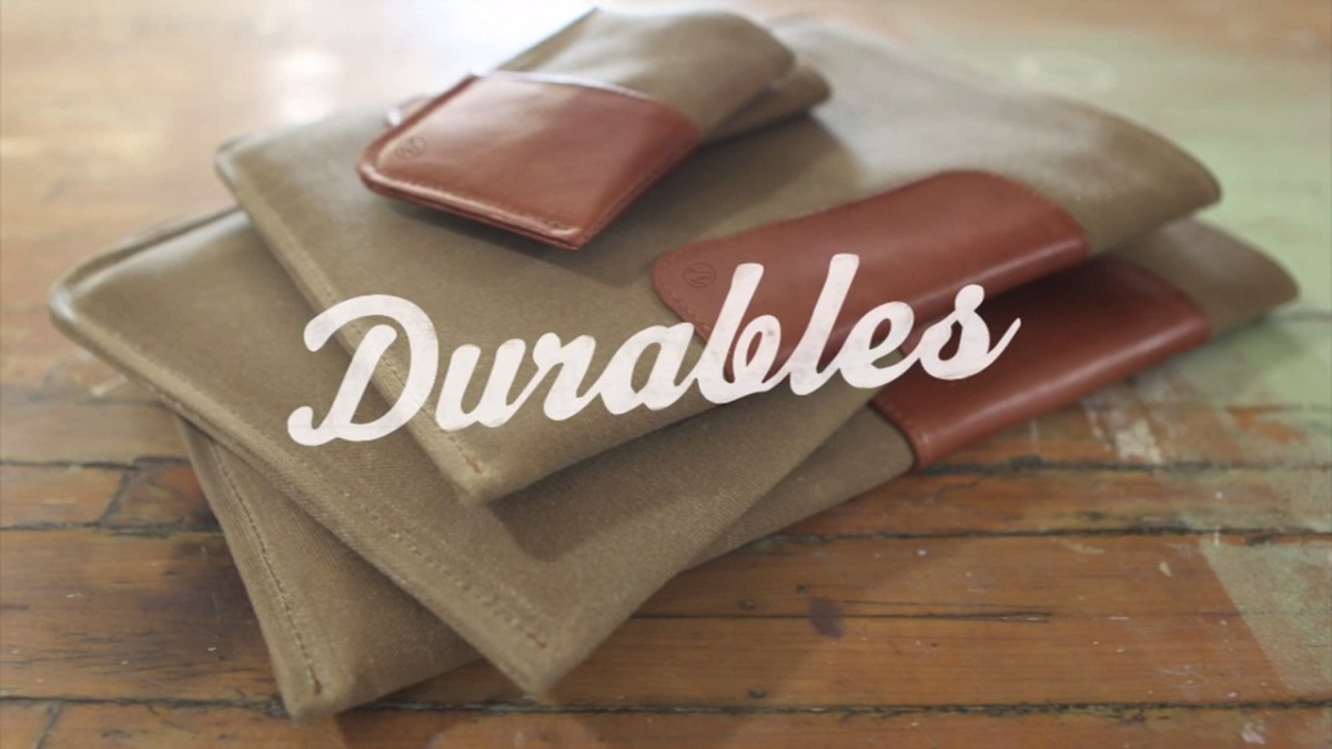 The "Durables" collection from DODOcase. (Prices vary, approx. $50–$80.)