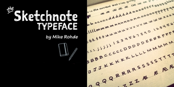 sketchnote-typeface