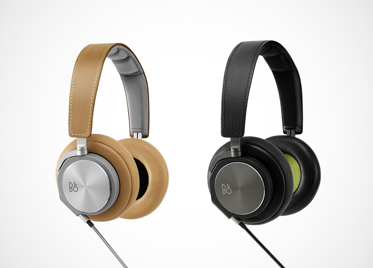 Bang & Olufsen's BeoPlay H6 headphones. ($388 for natural leather, $338 for black)
