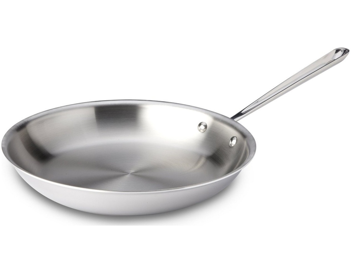 All-Clad's 12" stainless steel fry pan. ($110)