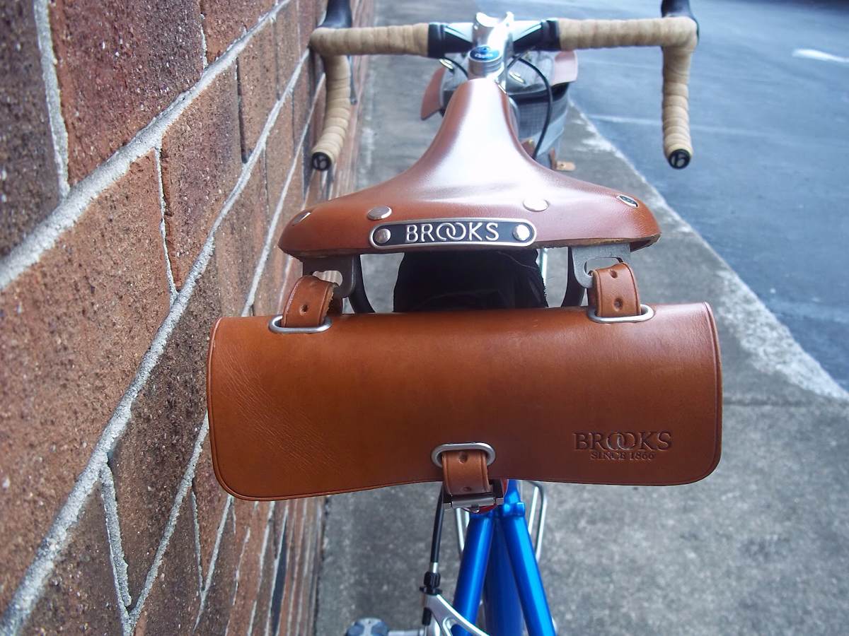 Brooks Leather "Challenge" tool bag for cyclists. ($90)