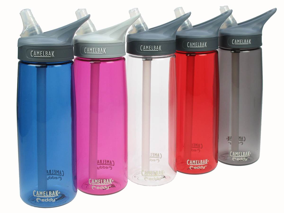 Camelbak's Eddy bottle. (prices vary by color, but most single bottles are $11–$15)