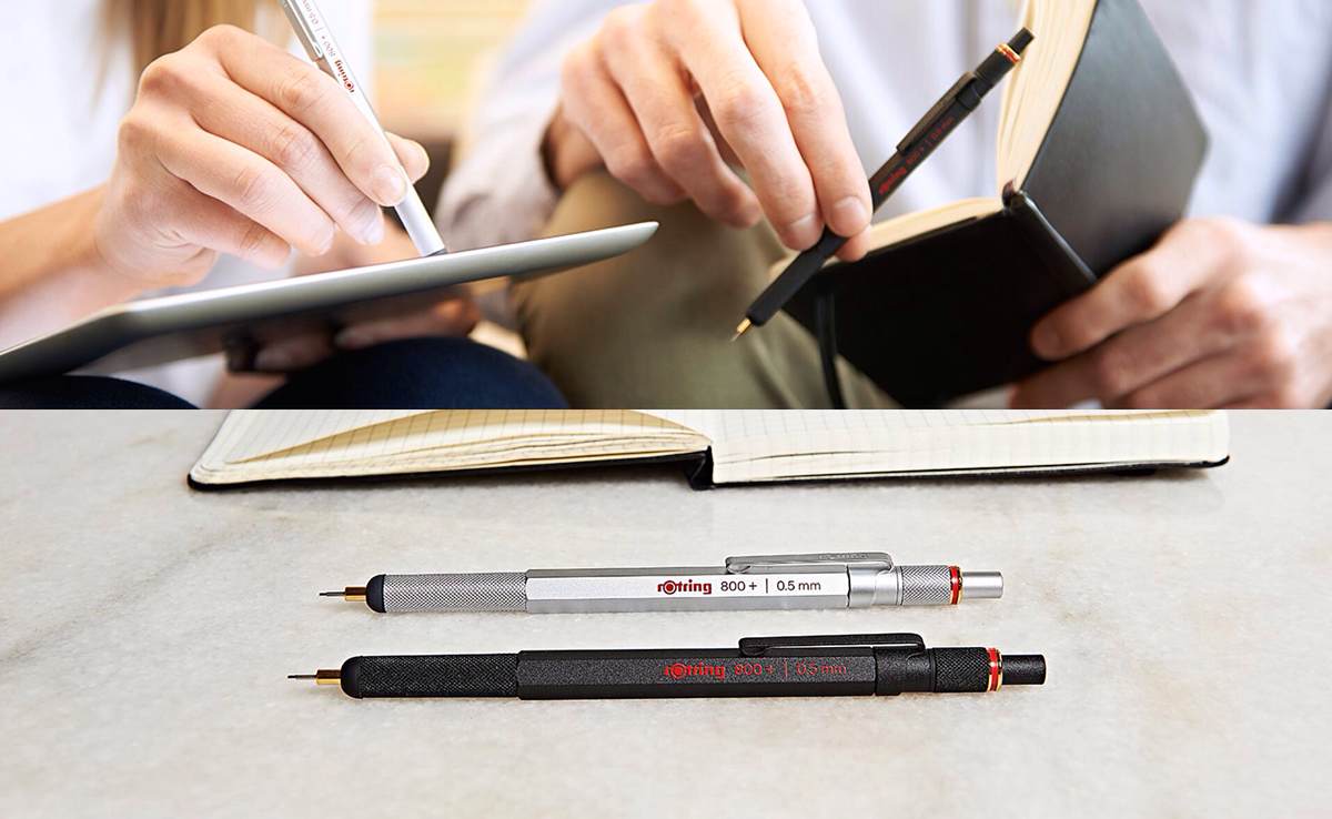 Rotring 800 Series Mechanical Pencil & Ballpoint Pen