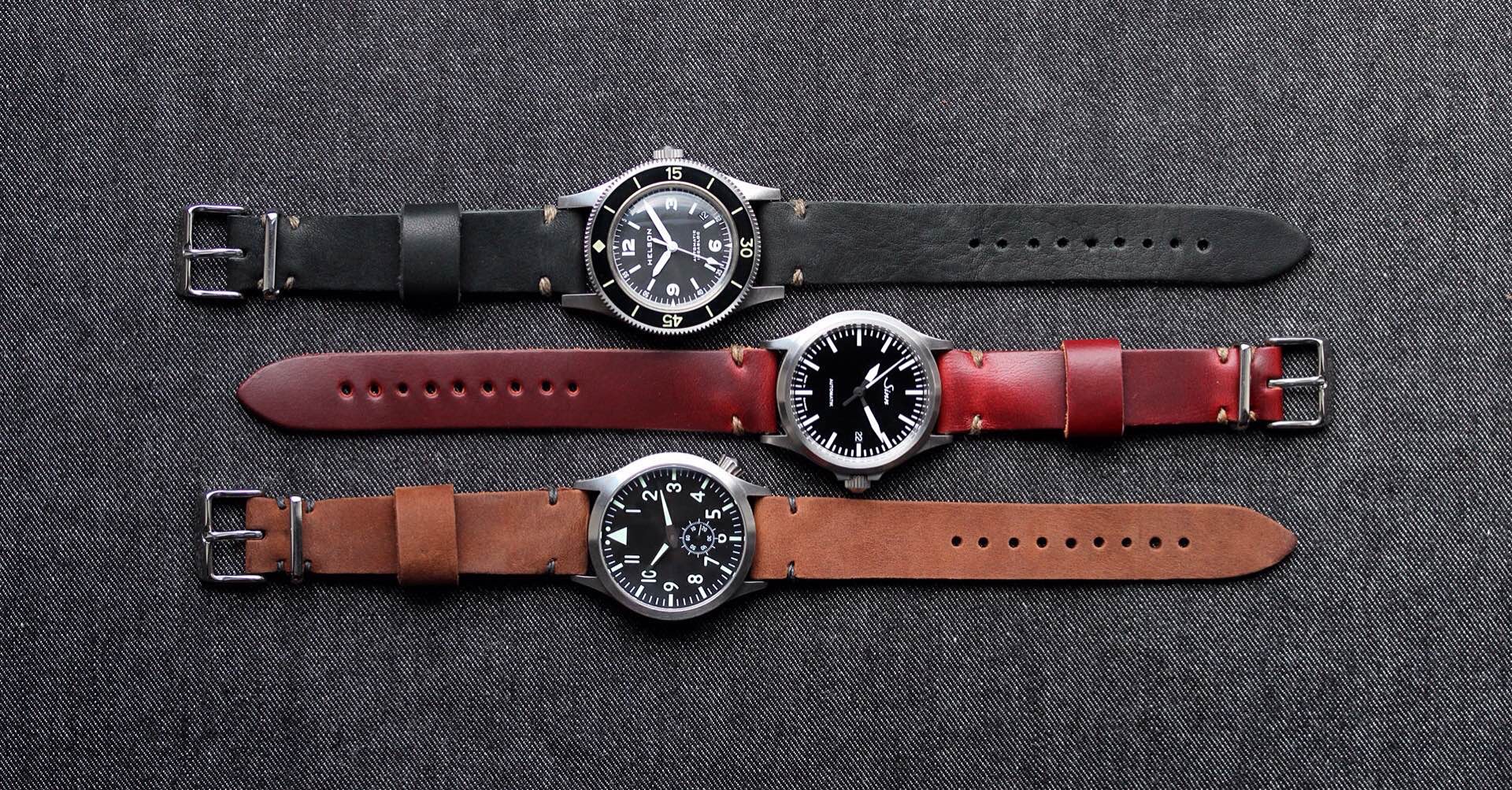 Worn & Wound's Model 2 Watch Straps. ($59)