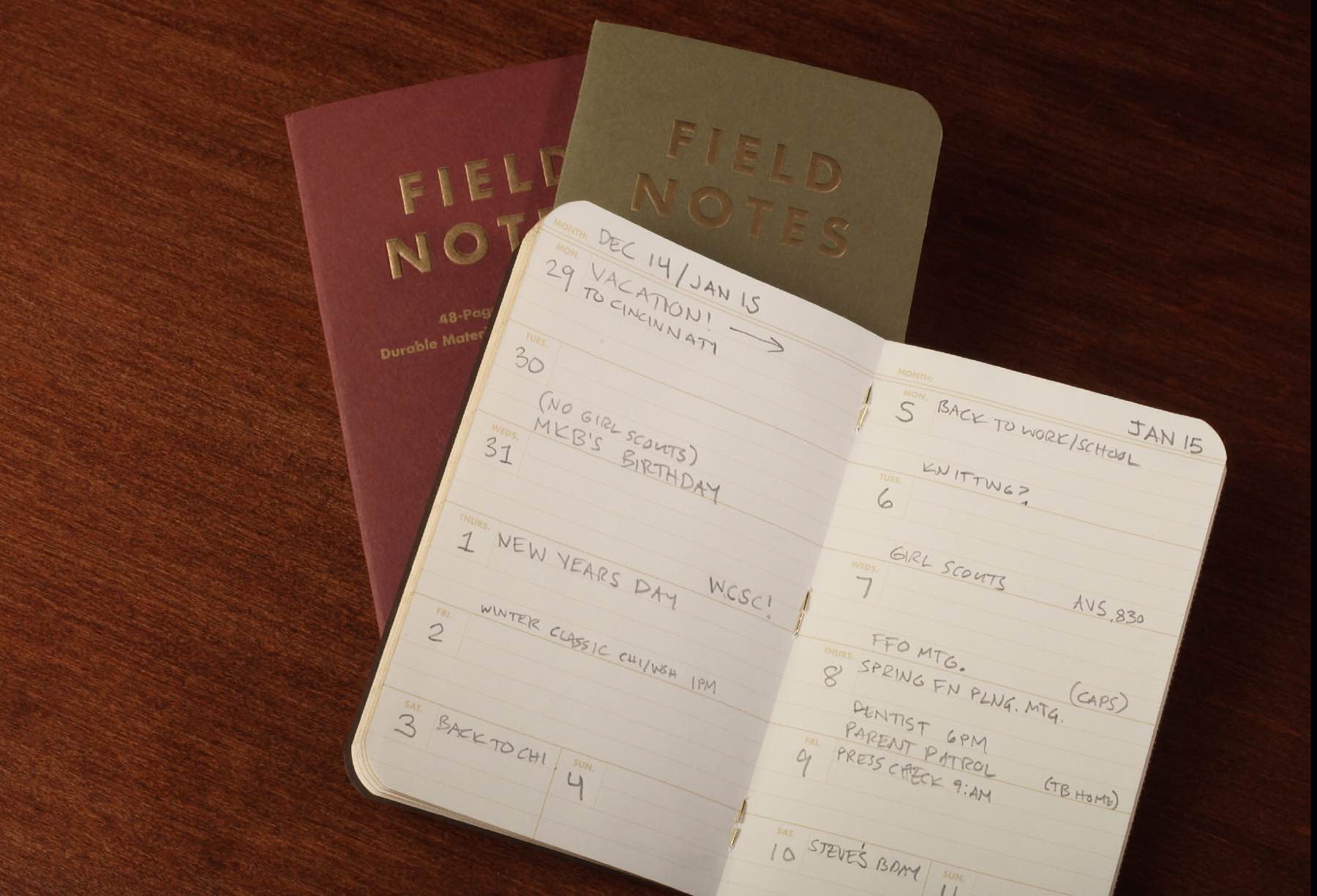 56-Week Planner by Field Notes – Little Otsu