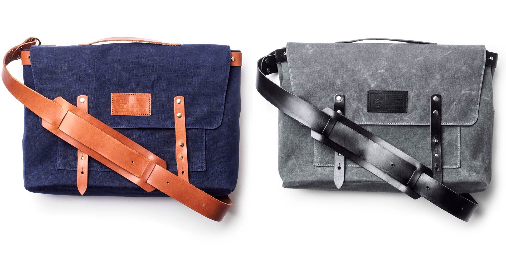 Ugmonk's waxed canvas messenger bag. ($235)