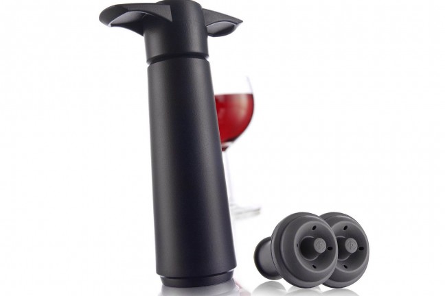Vacu Vin's Wine Saver vacuum pump. ($12)