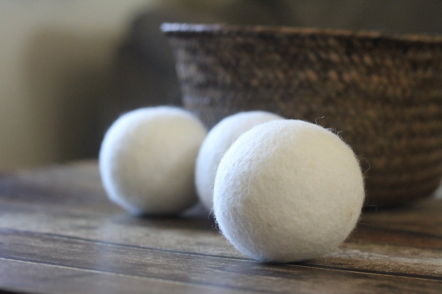 Smart Sheep's wool dryer balls. ($18)