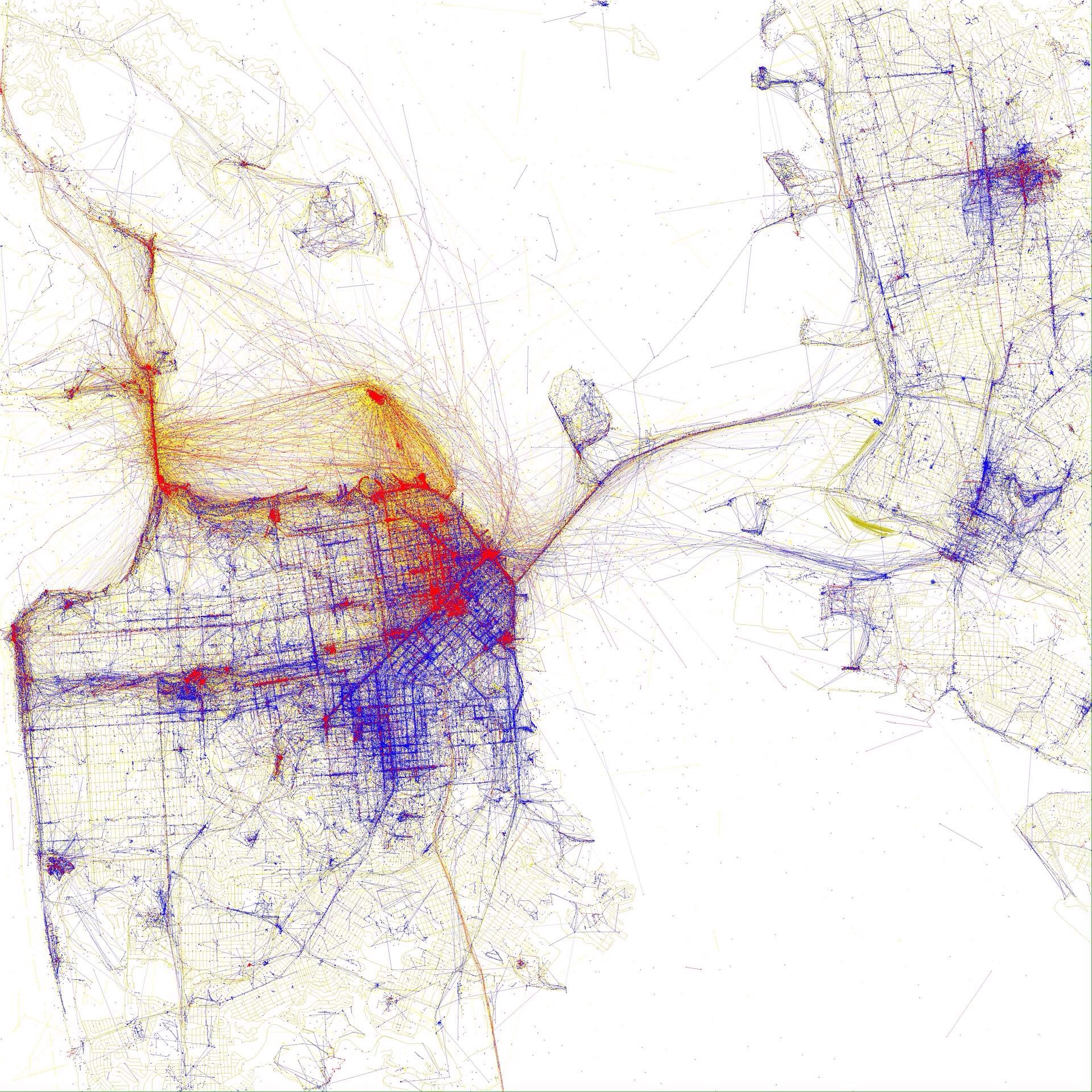 San Francisco, mapped by photography.