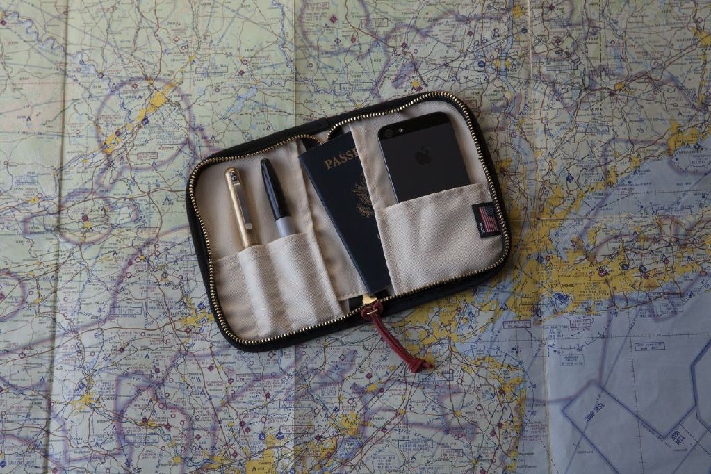 Best Made Co.'s Bonded Canvas Passport Case ($54)
