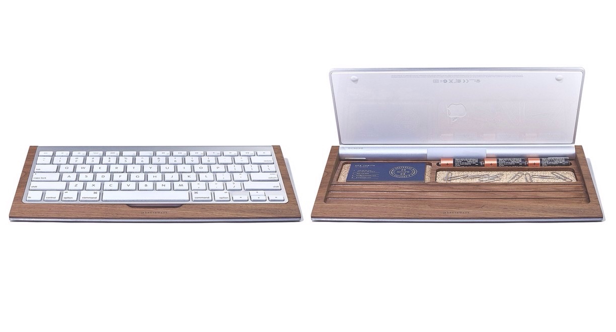 Grovemade Wooden Keyboard Tray — Tools and Toys