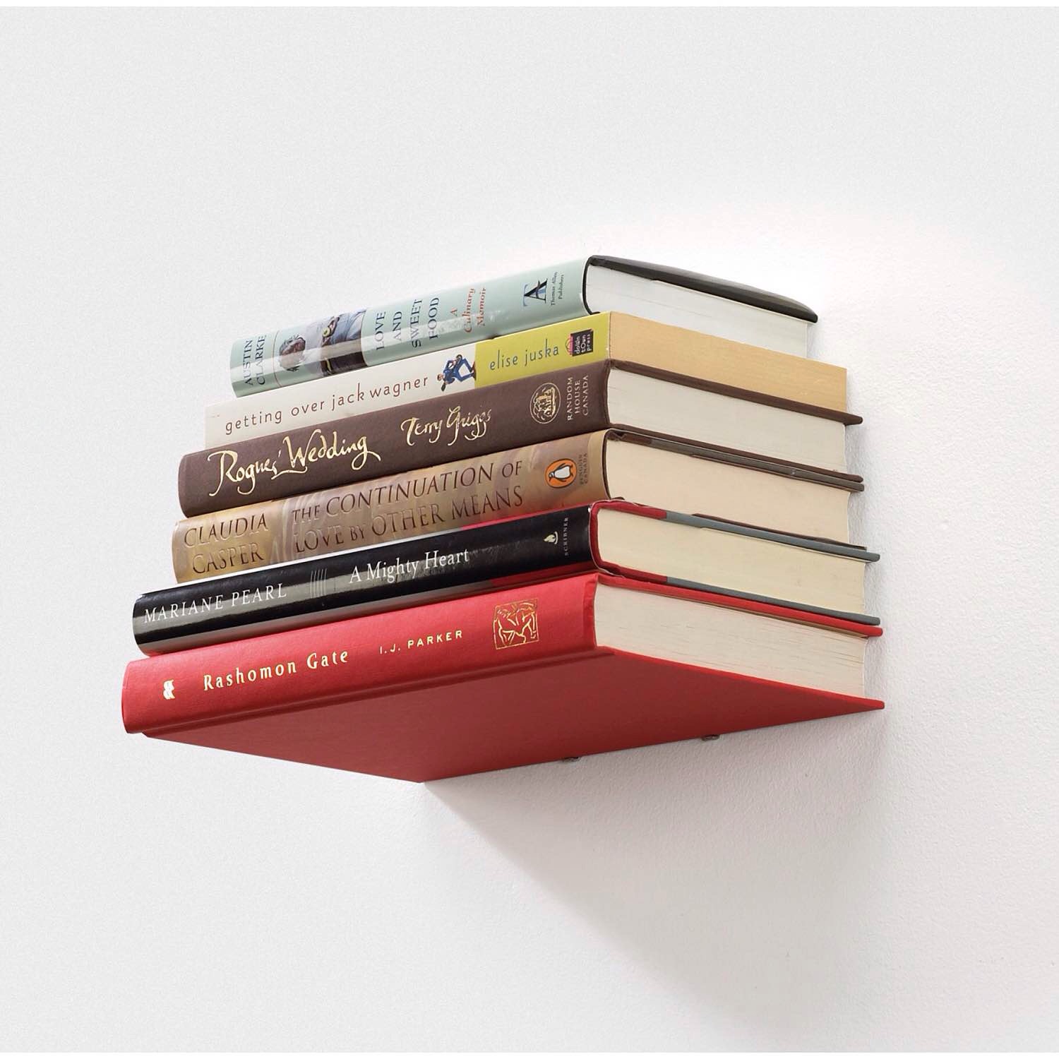 Umbra Conceal floating bookshelf. ($15-$18)