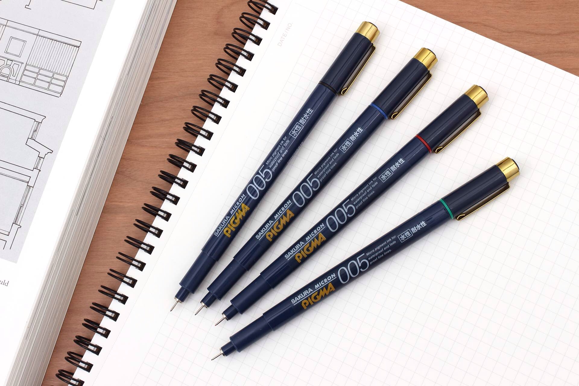 The New Sakura Pigma Micron Pens — Tools and Toys