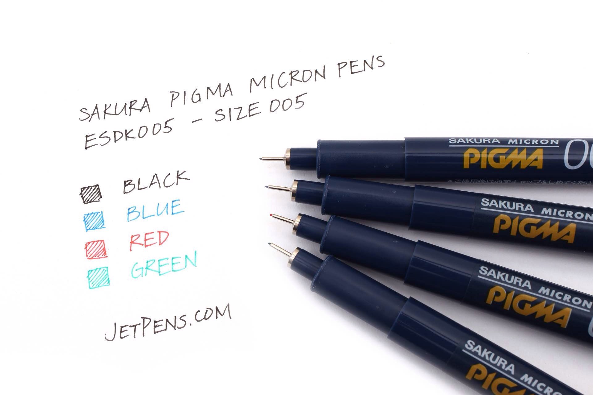 The New Sakura Pigma Micron Pens — Tools and Toys