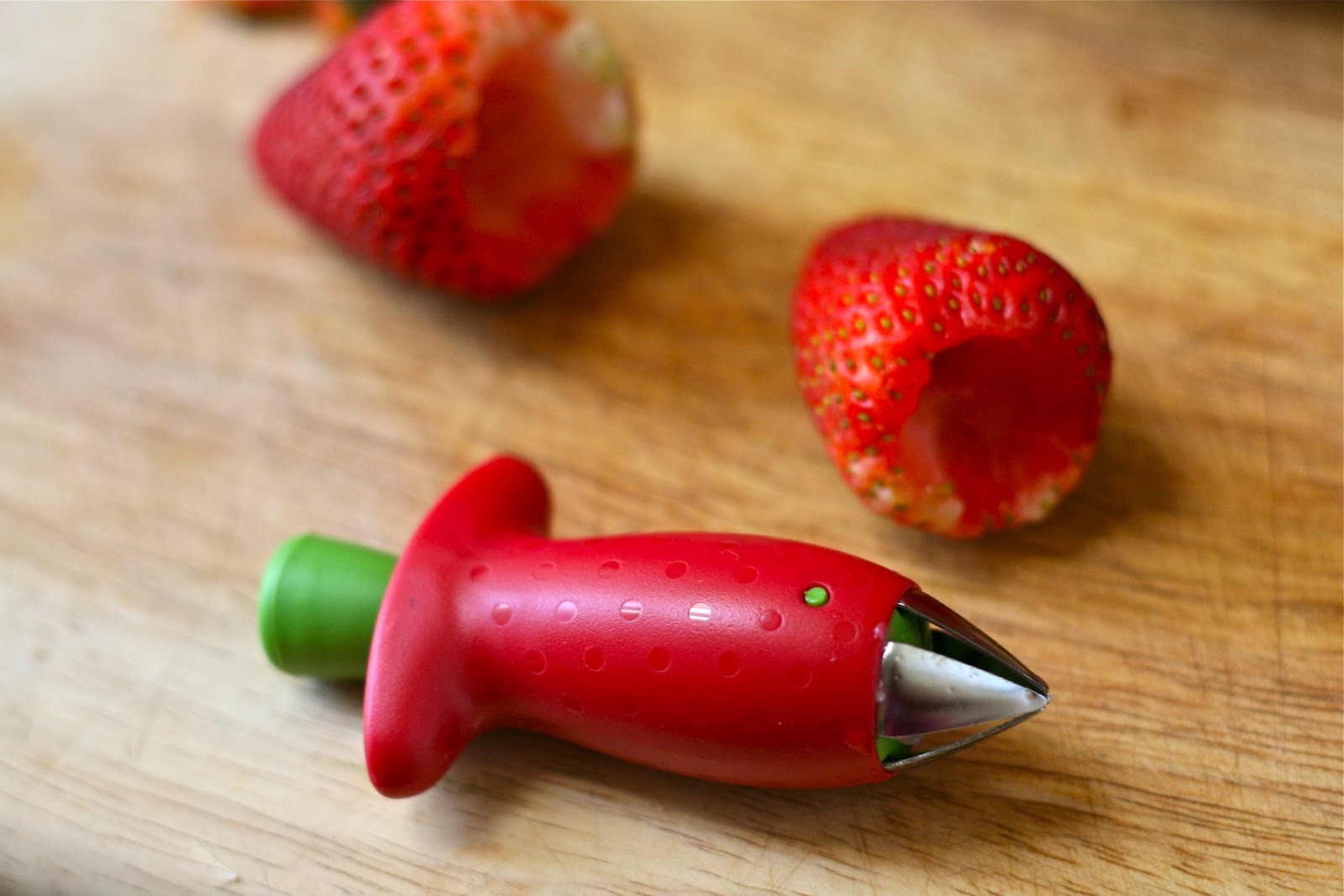 Chef'n "StemGem" strawberry huller. ($7)Photo: Jaymee Sire, eisforeat.com