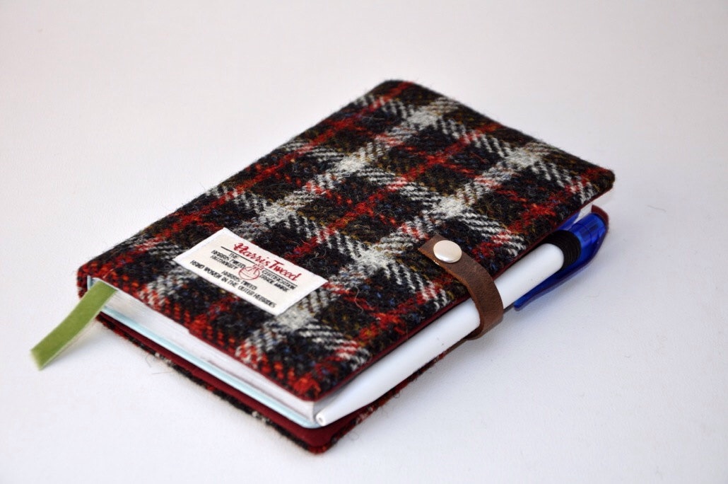 Esplanade London Harris Tweed notebook covers. (Prices vary)