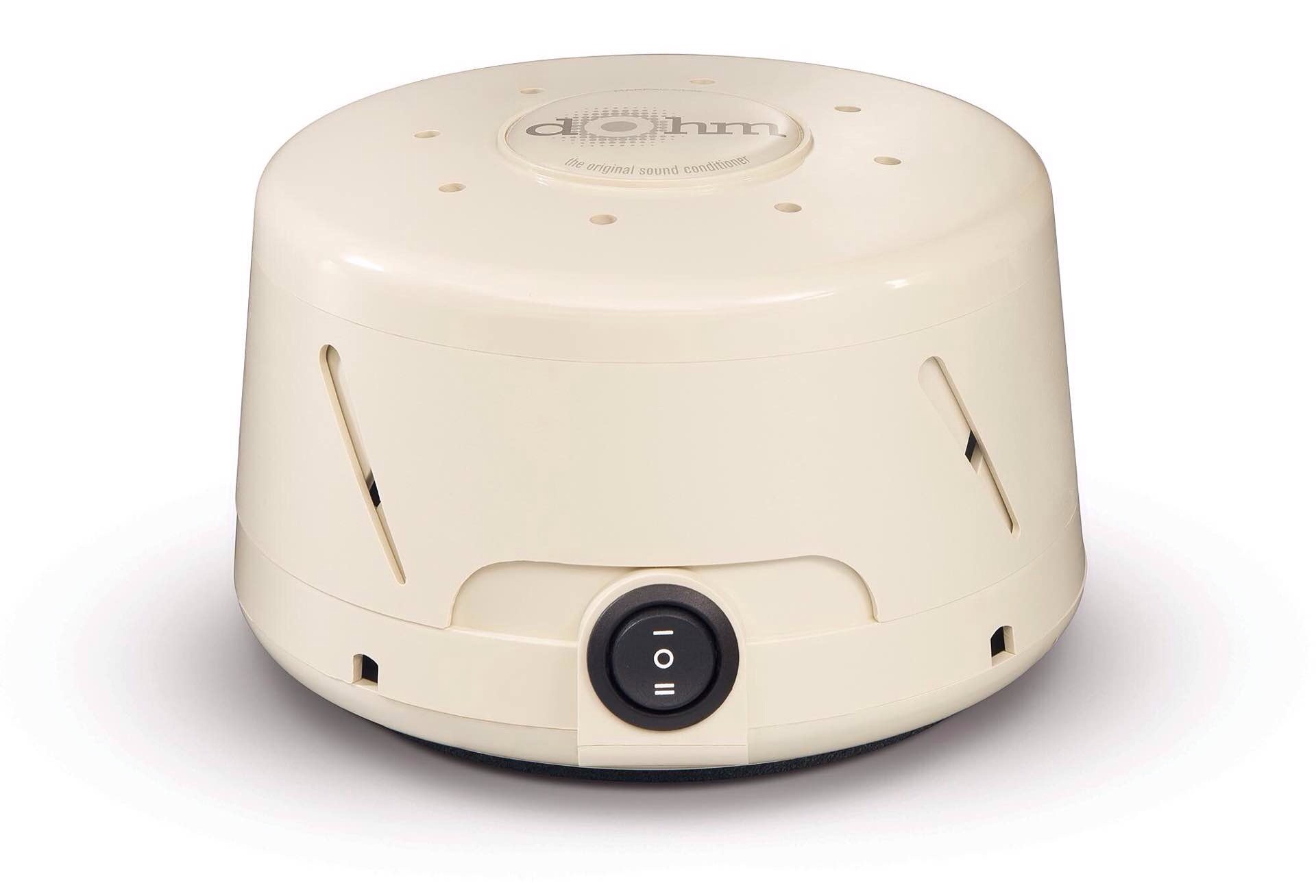 The Marpac DOHM-DS sound conditioner / white noise machine. ($50)