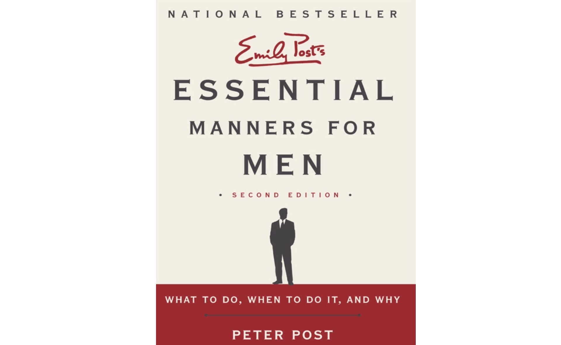 Essential Manners for Men by Peter Post.