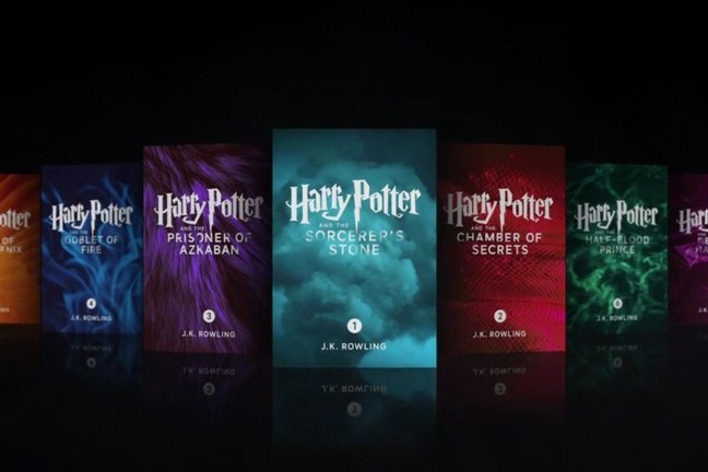 Harry Potter enhanced edition iBooks by J.K. Rowling.