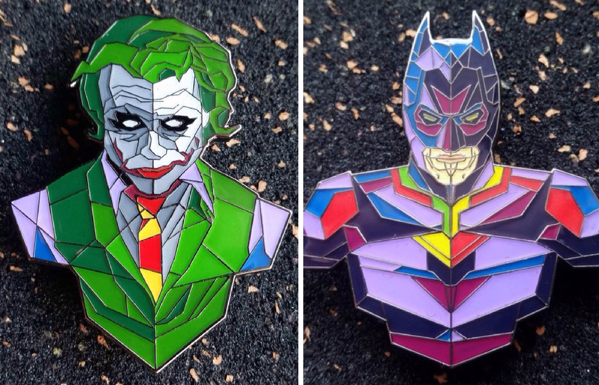 helmetica-batman-and-joker-pins