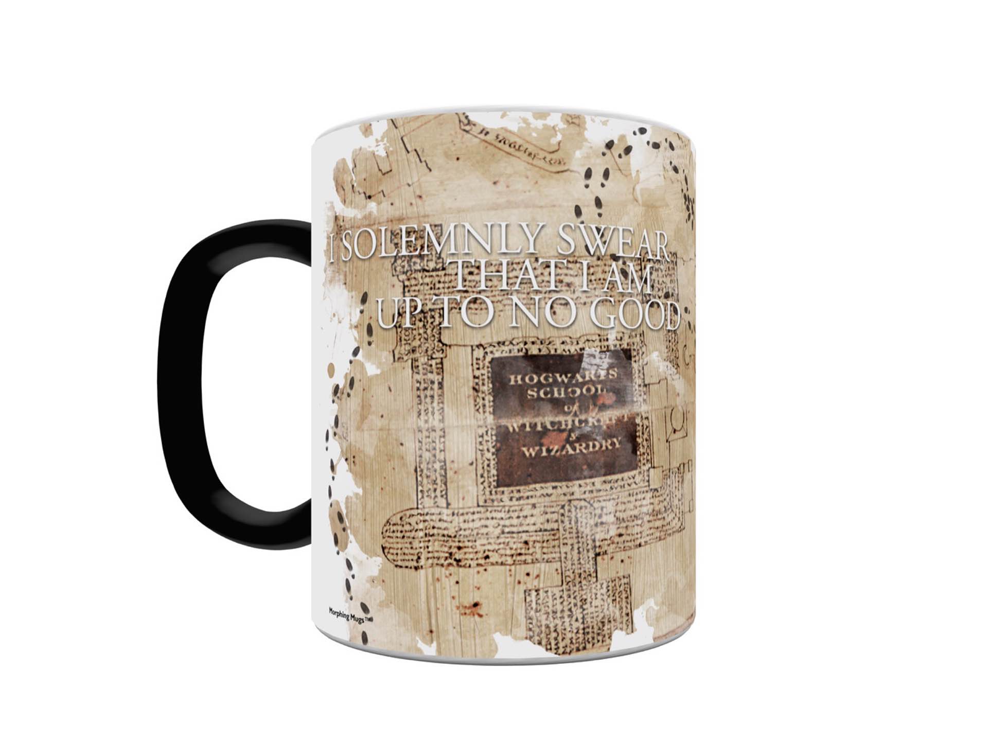 HEAT-SENSITIVE CHANGING WORLD MAP MUG