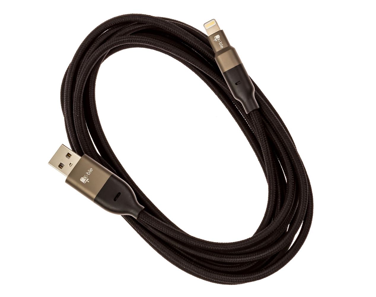 The K-ble X braided nylon Lightning cable. ($15)