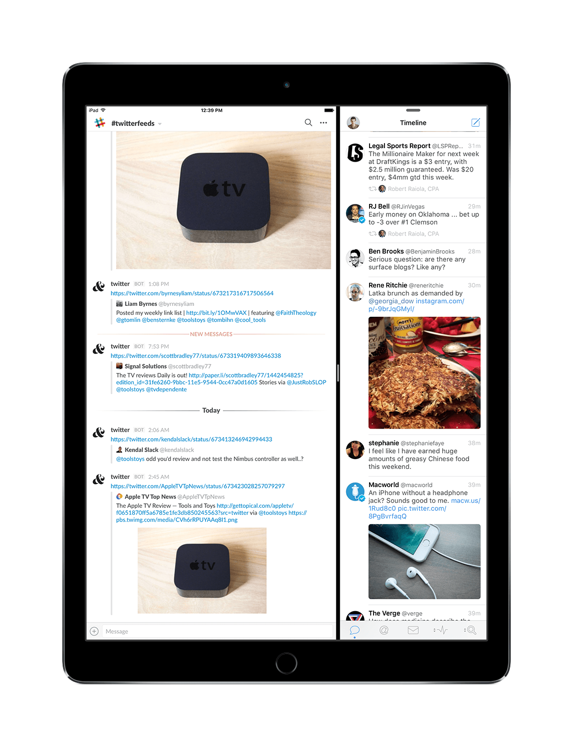 invoke ipad pro split screen