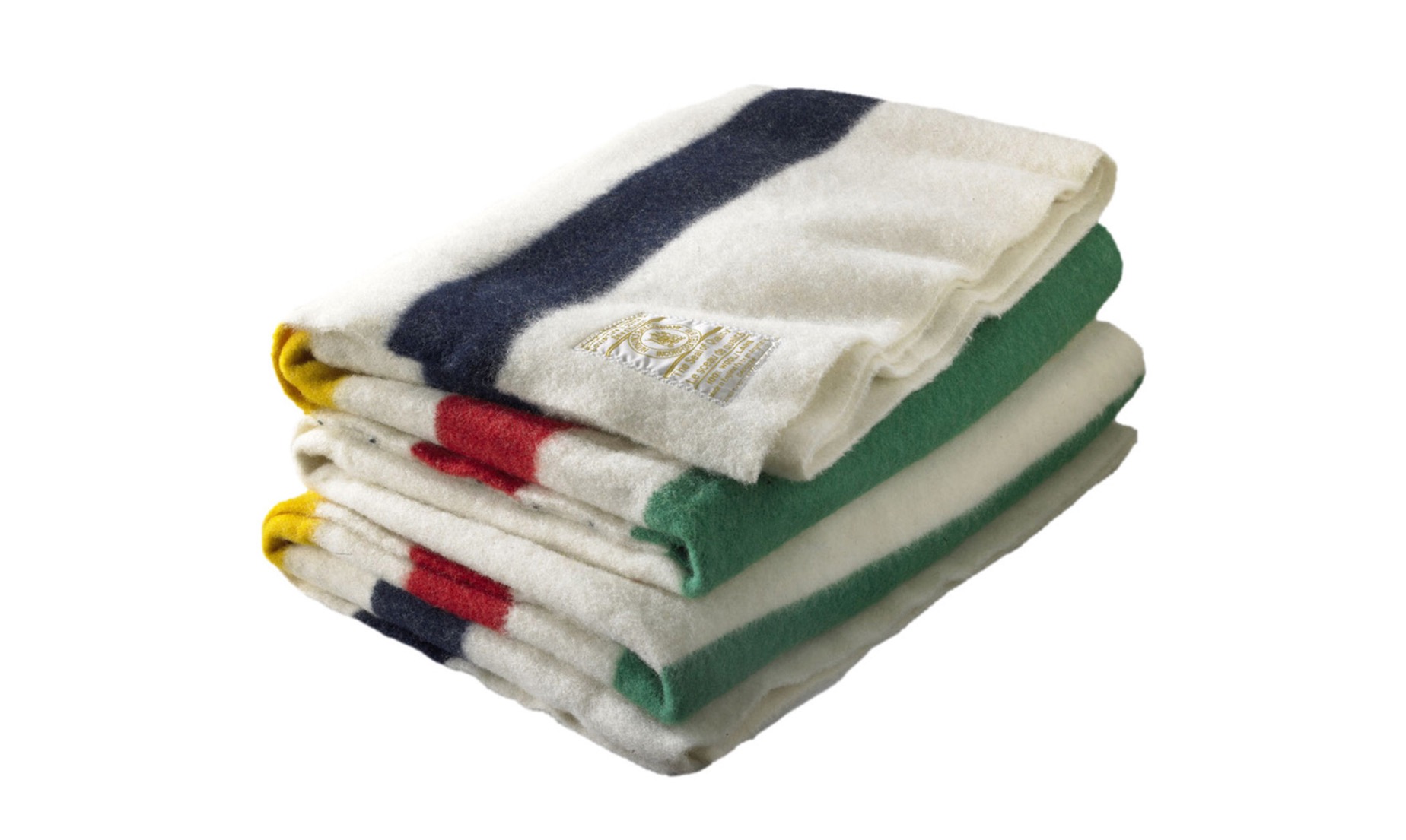 Hudson's Bay "point" blankets. ($352–$520, depending on size)