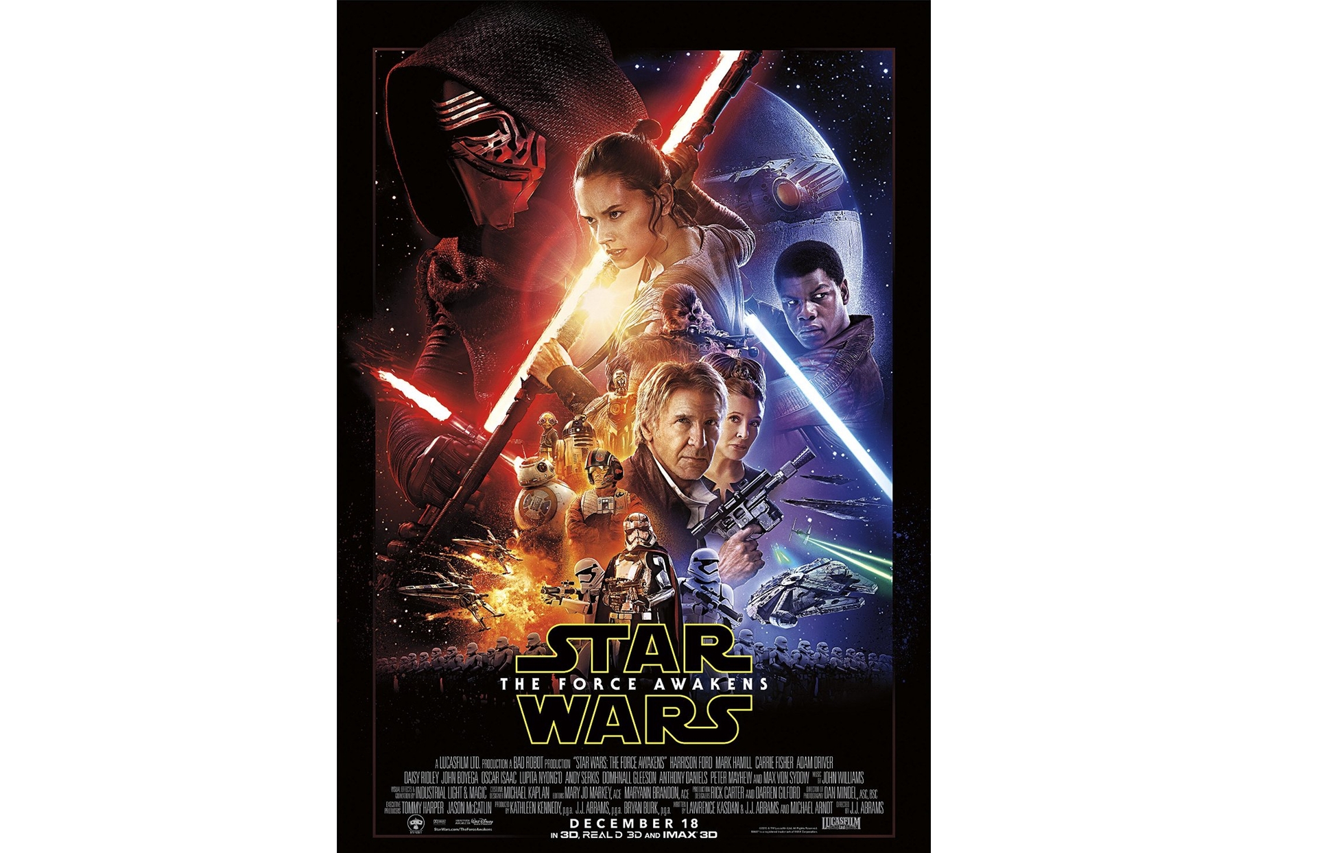 Star Wars: The Force Awakens Blu-ray/DVD/Digital HD