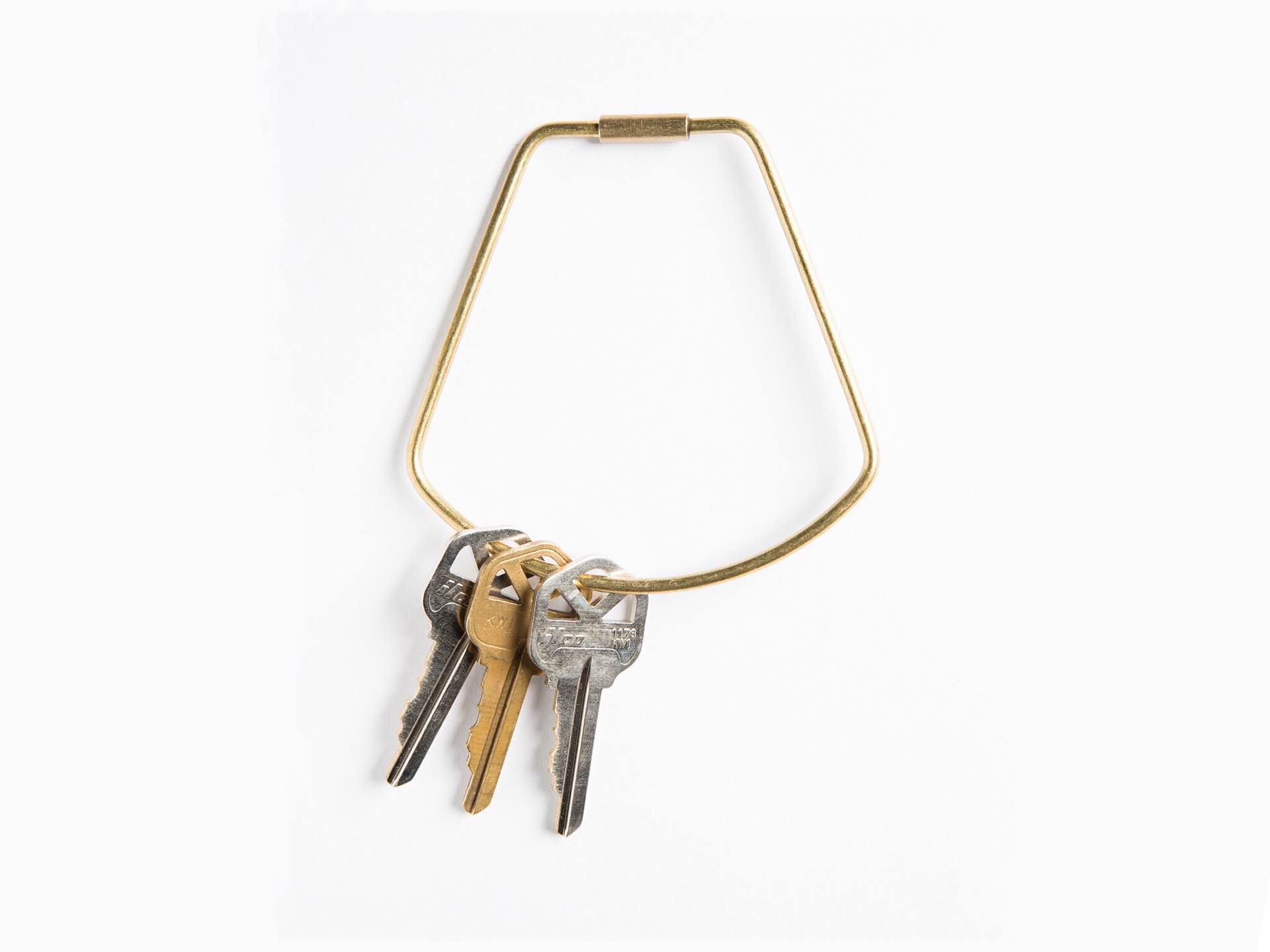 Areaware Shaped Key Ring - Bend