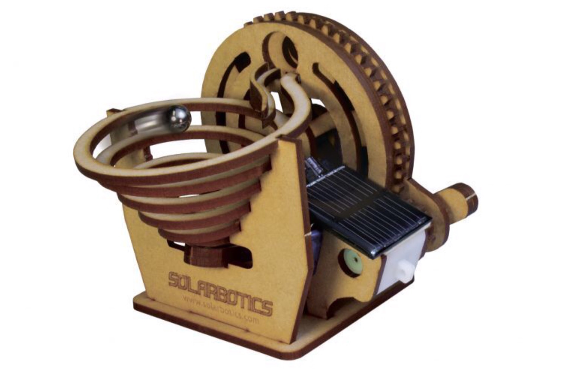 The Solar Marble Machine by Solarbotics. ($43)