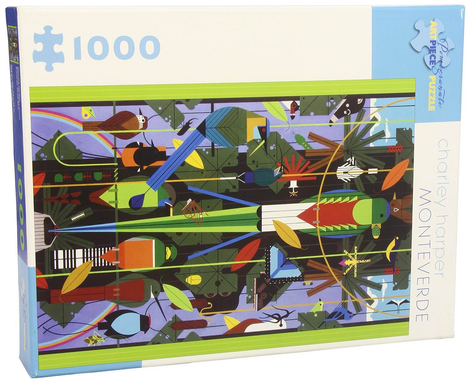 Charley Harper's delightful “Monteverde” puzzle. ($18)