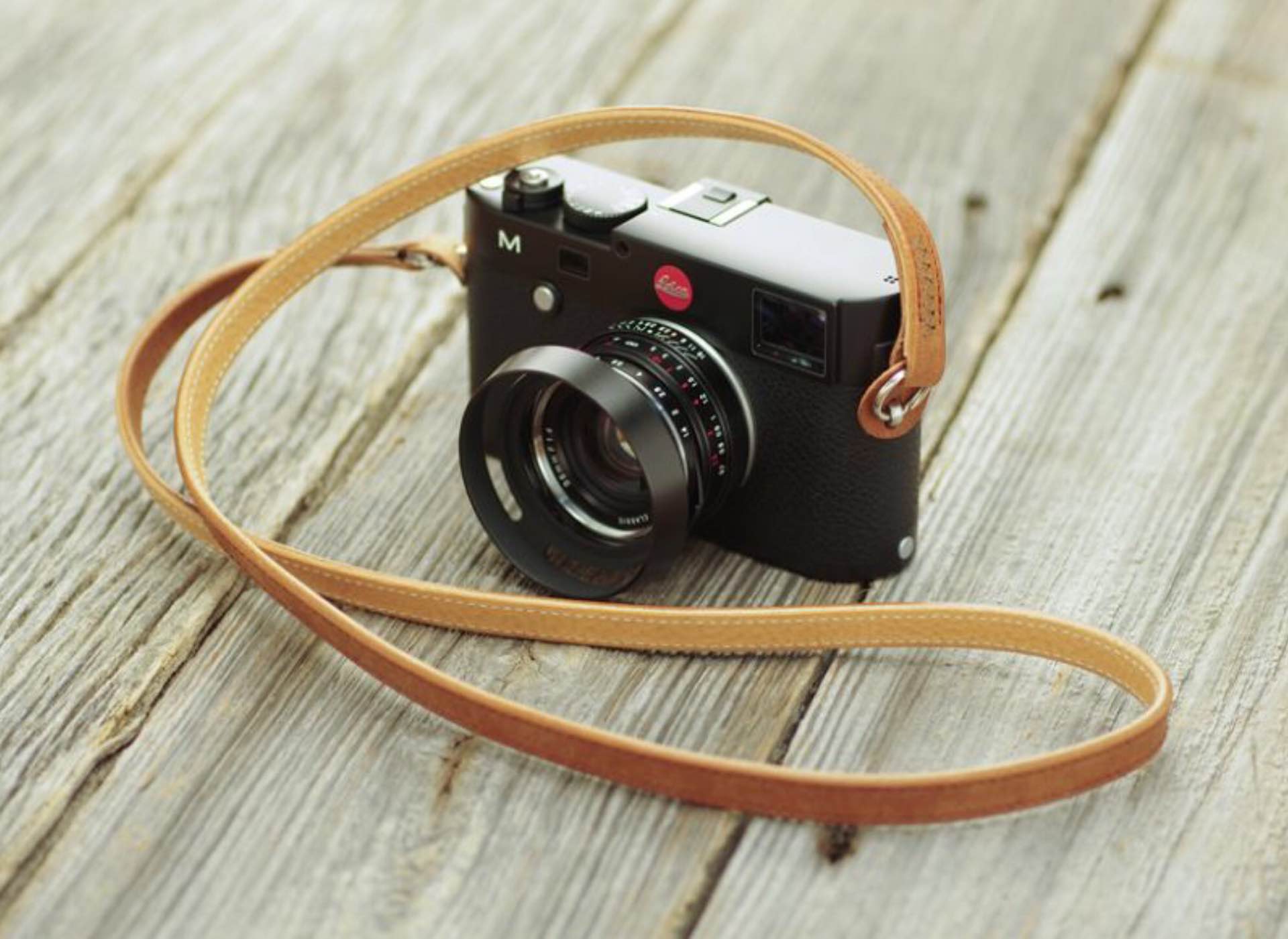 Ulysses CLASSIC DRITTO Two-Tone Leather Camera Strap — Tools and Toys