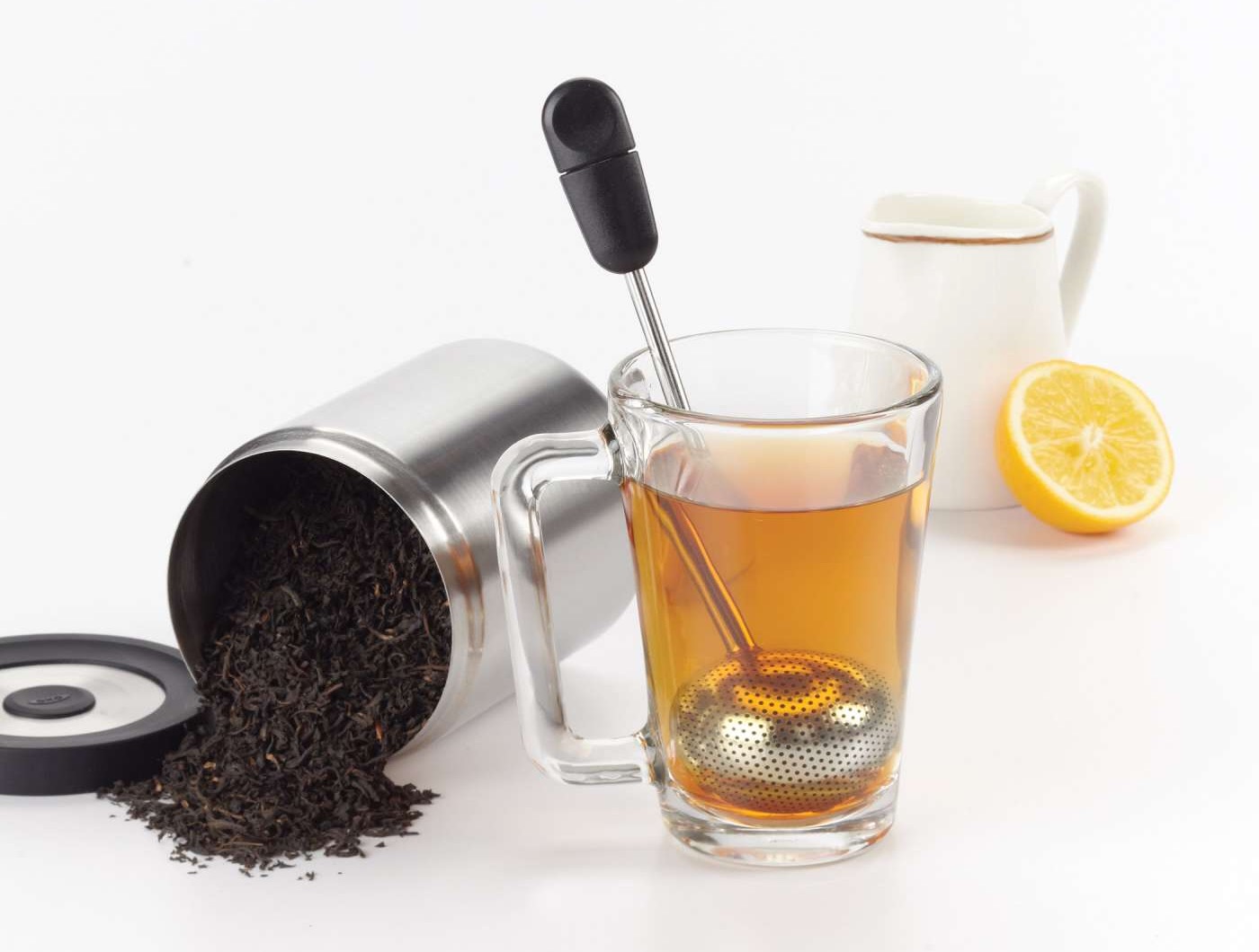 OXO Godo Grips rotating tea ball. ($10)