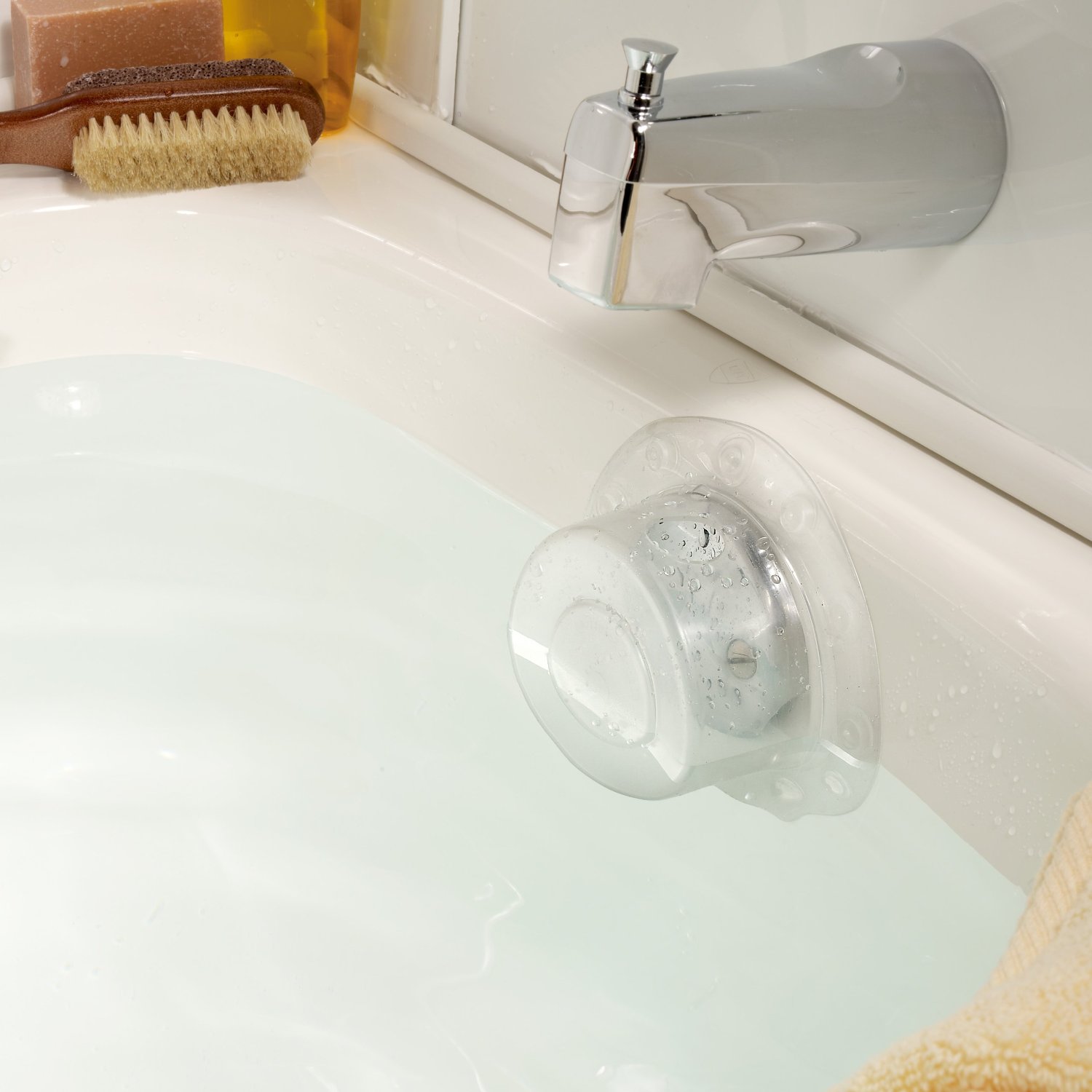 Bottomless Bath bathtub overflow drain cover. ($9)