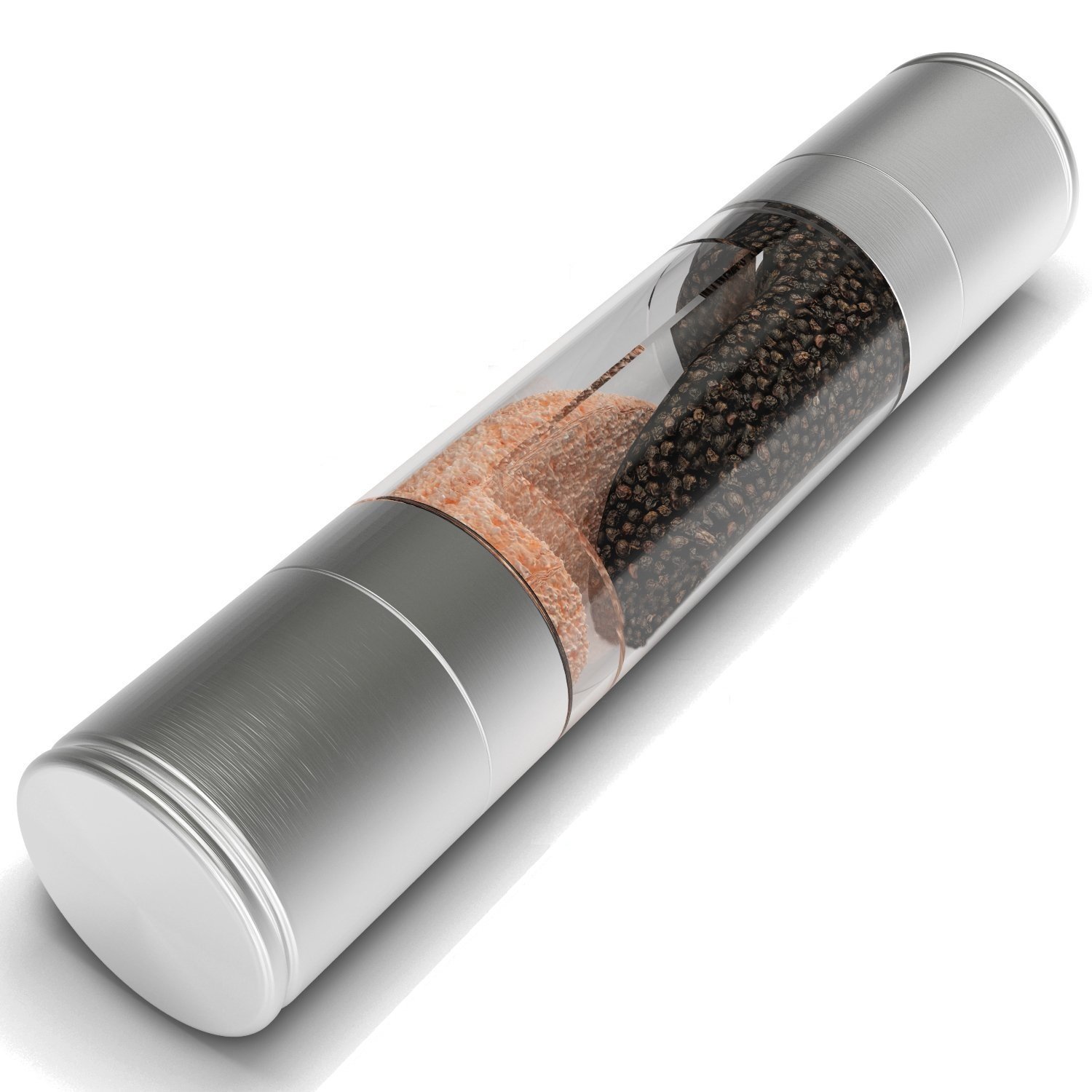 Double Sided 2-in-1 Salt & Pepper Grinder