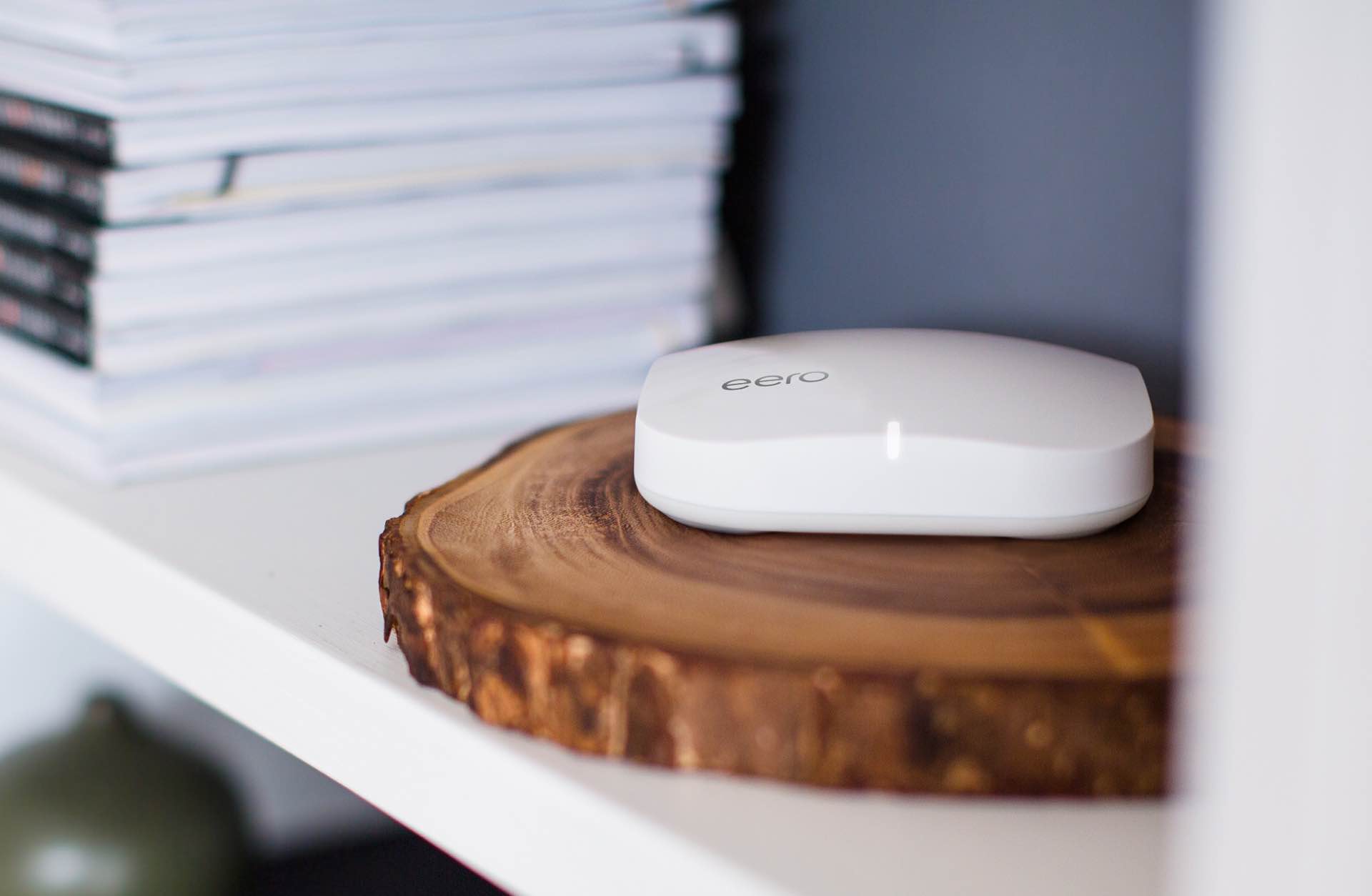 The eero home wi-fi system. ($499 for the [3-pack starter set](http://www.amazon.com/dp/B00XEW3YD6?tag=toolsandtoys-20), or $190 for an [individual node](http://www.amazon.com/dp/B00Y01VRSO?tag=toolsandtoys-20))