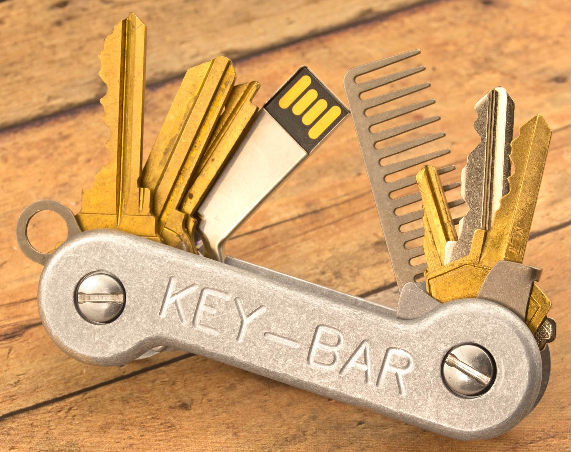 The KeyBar key organizer. ($45–$95, depending on model)