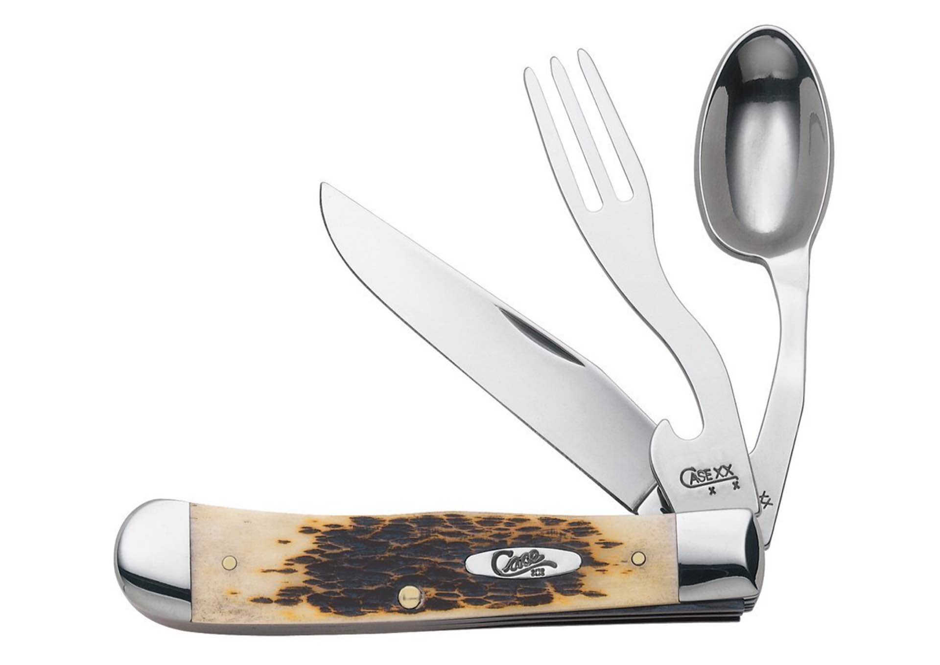 W.R. Case & Sons'  Amber Bone "Hobo Knife" ($82)