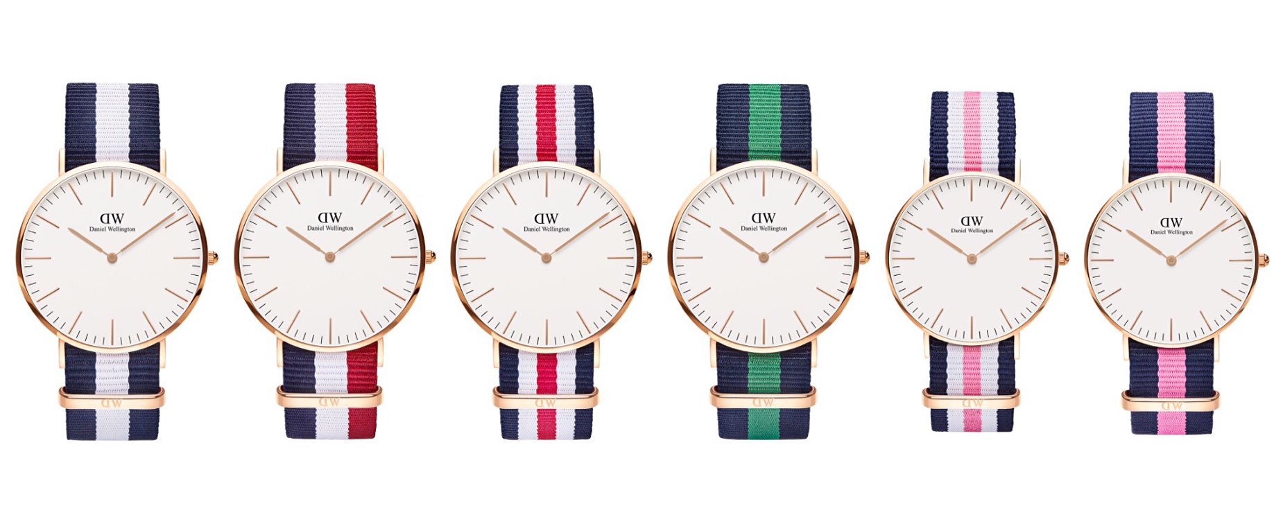 Daniel wellington best sale white strap