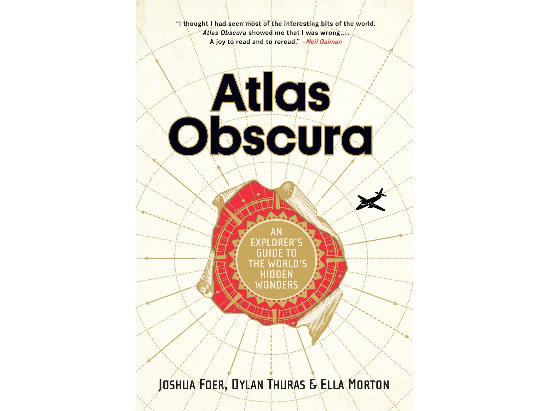 The Atlas Obscura book by Joshua Foer, Dylan Thuras, and Ella Morton.