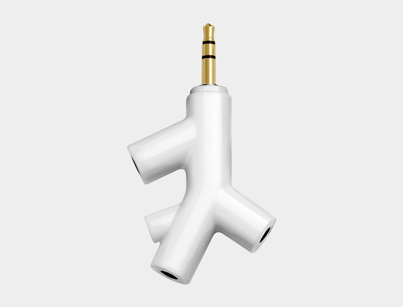 kikkerland-3-way-headphone-splitter