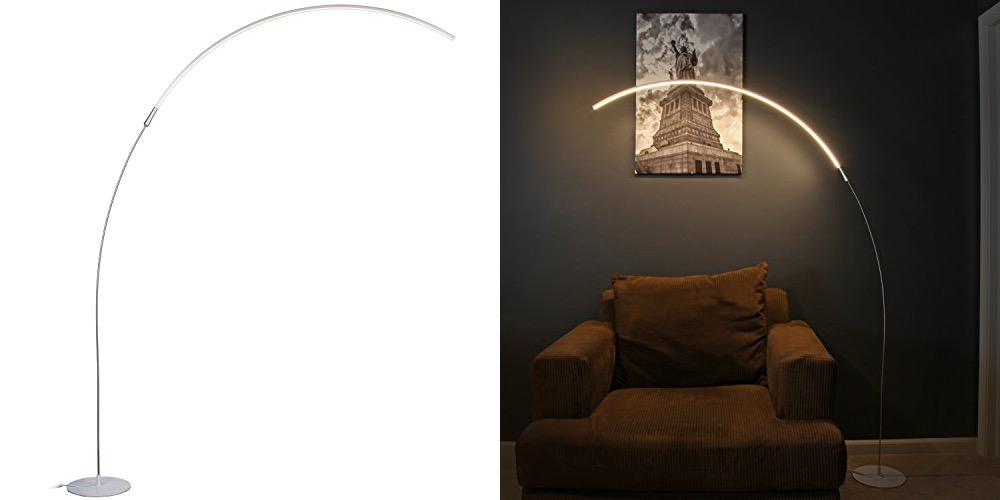 sparq arc led floor lamp