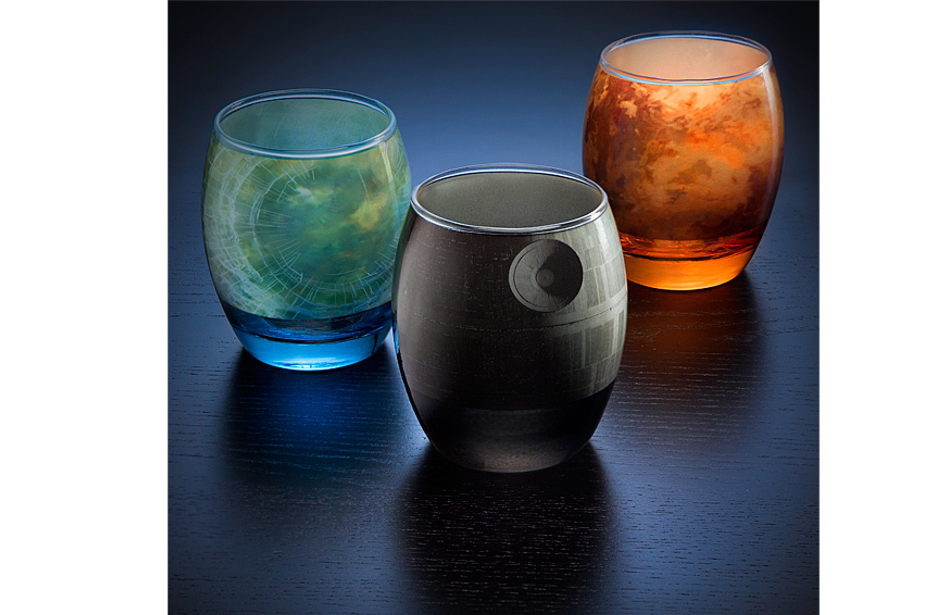 Star wars planetary glassware set new arrivals