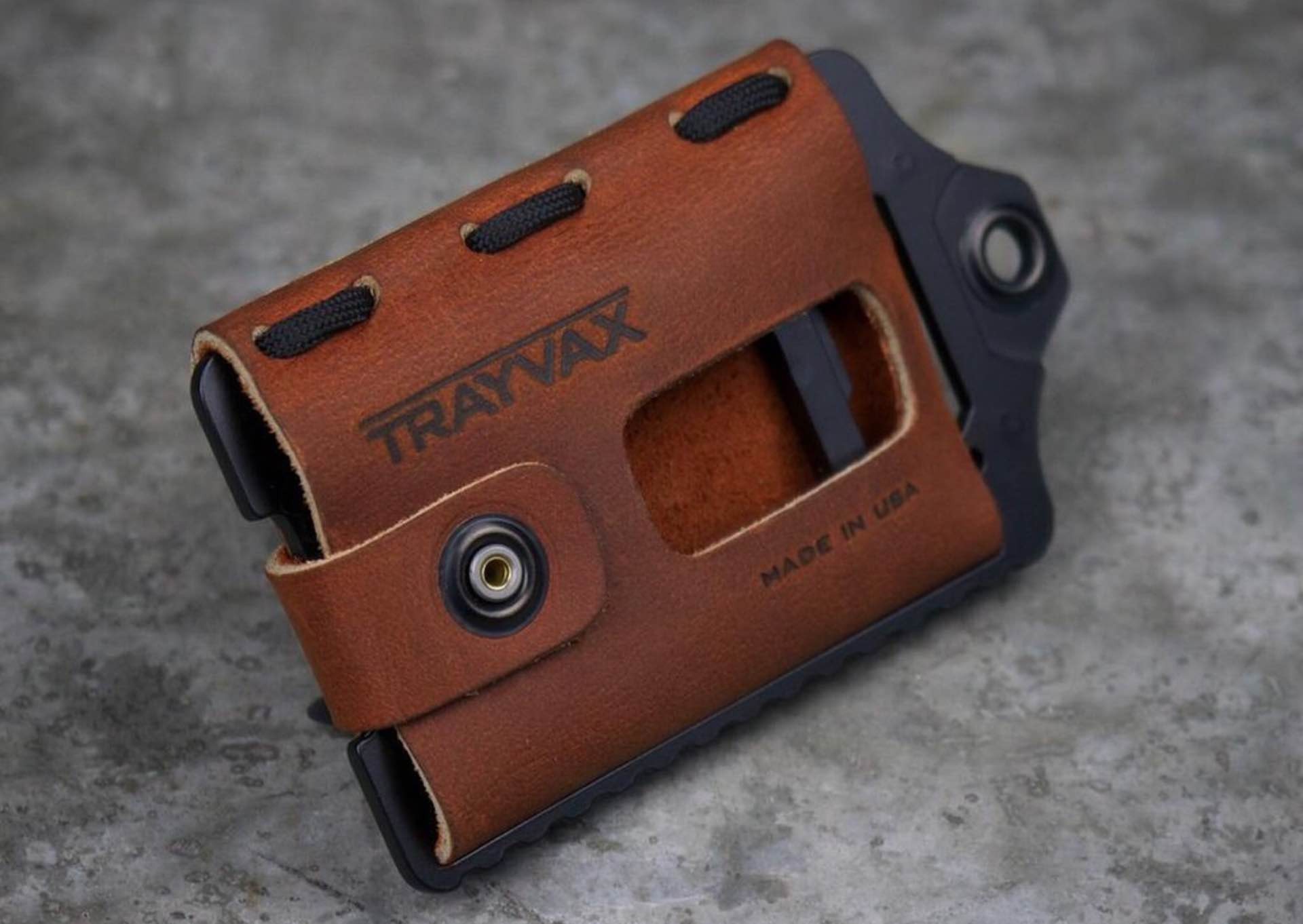 Trayvax's Element wallet/money clip. ($80–$85, depending on colorway)